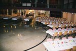 La disposition des tables nickel